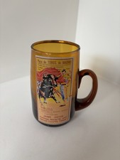 Bull fighting Madrid Glass Mug