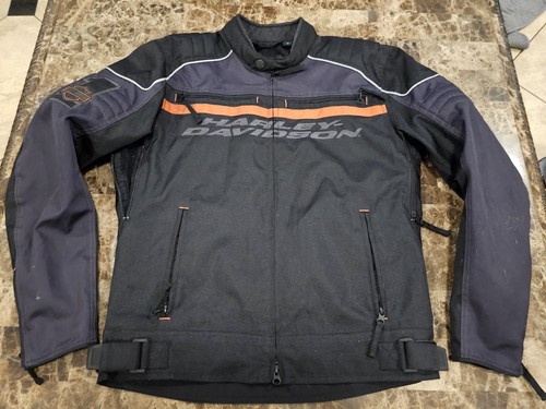 Veste d'équipement d'équitation Harley Davidson taille moyenne avec doublure mess 98083-15VM NICE