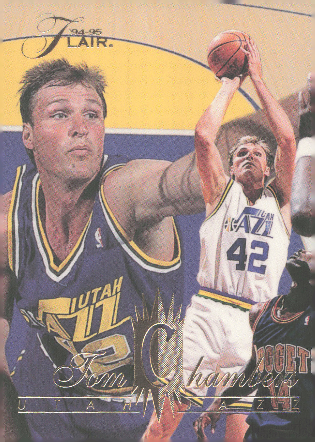 1994-95 Flair - Tom Chambers #313 Jazz