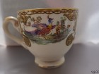Vintage Myott’s Royal Crown Teacup & Saucer Staffordshire England Bird Pattern — photo 1