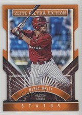 2015 Panini Elite Extra Edition Status Orange Die-Cut 2/10 Mikey White #64 6x0