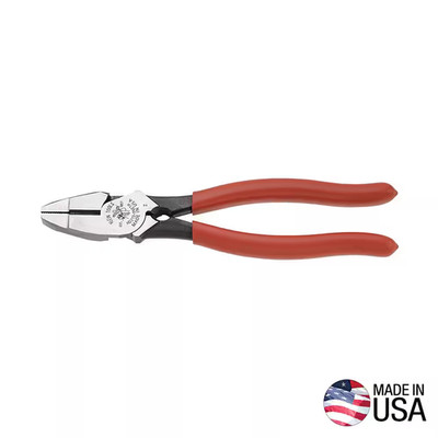 9 In. Lineman'S Bolt-Thread Holding Heavy Duty High Leverage Side Cutting Pliers