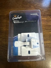 Carefree 901019W Awning Arm Bottom Mounting Bracket, WHITE, RV/Camper