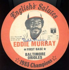 Eddie Murray Cards, Rookie Cards and Autographed Memorabilia Guide 39