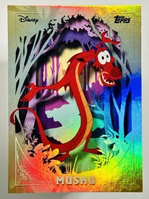 2025 Topps Disney Wonder #FF-16 MUSHU Furry Friends / Mulan
