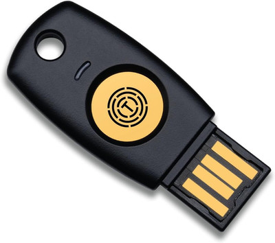 FIDO2 U2F Security Key Passkey Two-Factor Authentication (2FA) USB Key Pin+Touch