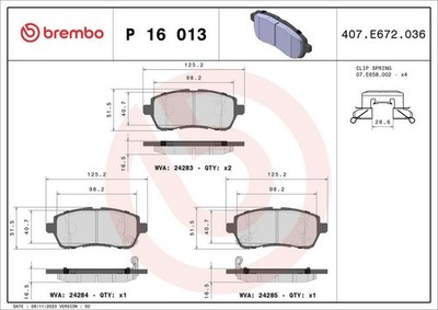 Bremsbelagsatz Vorne Lucas-System für Ford Fiesta Limo Focus II DA DB ab 07->