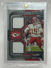 2022 Panini Playbook - Double Moves Relics Patrick Mahomes II #DM-2 /199 (MEM)