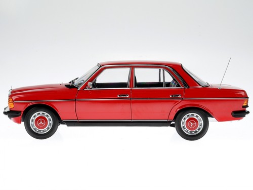 Mercedes W123 200 1982 rot wie 230E 240D Modellauto 183714 Norev 1:18 - Bild 4 von 7