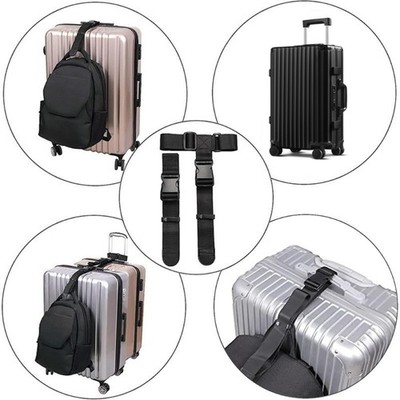 Heavy Duty Adjustable Suitcase Belt Travel Attachment Add a Bag Luggage Strap