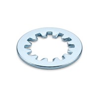 Din 6797 FäCherscheibe Federstahl Form I 23Mm Galvanisch Verzinkt 100 Stk