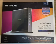 🔥 Netgear Nighthawk C7100V AC1900 WiFi Cable Modem Router Voice Xfinity