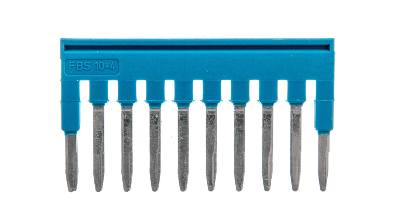 Jumper 10 pole 4.2 mm blue FBS 10-4 BE2 3036851