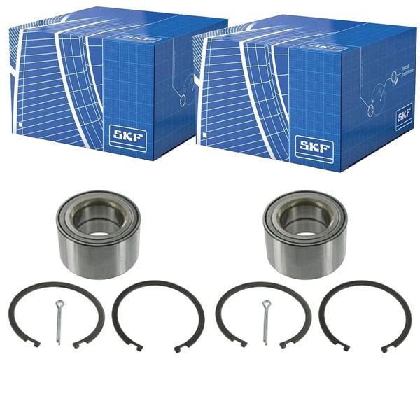 2X SKF RADLAGER-SATZ Vorne Passend FÜR Nissan Almera Maxima Primera X-TRAIL-image