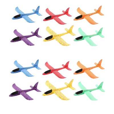 12X STYROPOR-FLUGZEUG SEGELFLUGZEUG DART STYROPOR-FLUGZEUGE