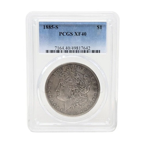 1885-S PCGS XF40 Morgan Dollar