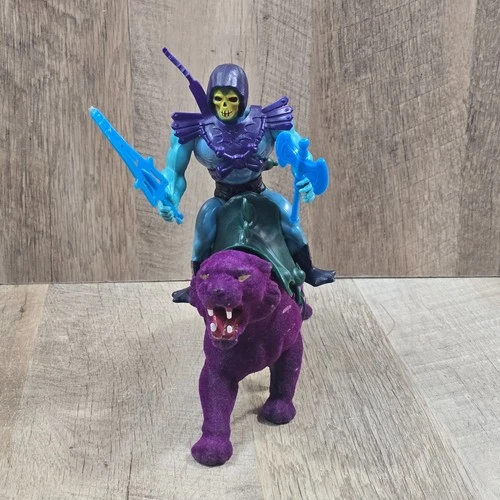Masters of Universe SKELETOR & PANTHOR MOTU He-Man 1981 Vintage