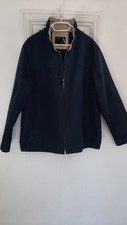  Waterproof Jacket. Navy/Cream. Size M. Chest 48 Inch. Smart And VGC. By  AWARD.