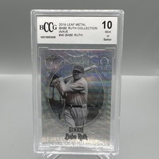 2019 Leaf Metal Babe Ruth Collection Baseball Cards - Special Edition Box 24