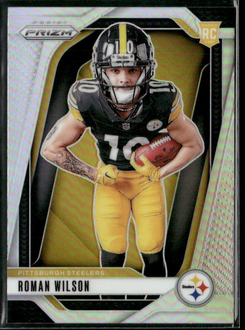 Roman Wilson 2024 Prizm #35 Rookie Variation - Silver Price Guide
