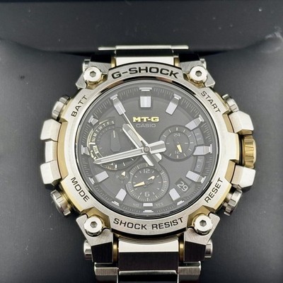 CASIO G-SHOCK MT-G MTG-B3000D-1A9JF Silver Gold Men's Tough Solar Watch