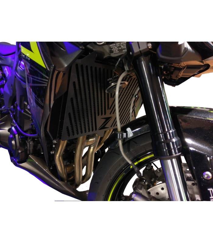 Grille de protection radiateur Kawasaki Z1000 finition premium alu