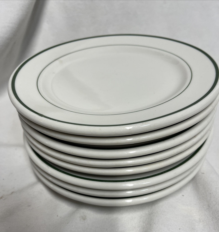 Syracuse China Restaurant Ware B&B Plates CC-1 Set Of 8
