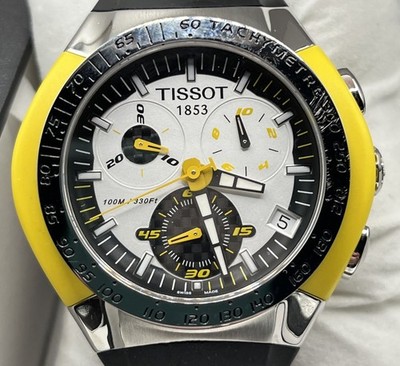 Tissot 1853 Chronograph G10 Sapphire Quartz Model T010417 A