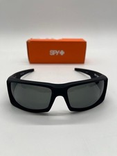 SPY Optic General Sunglasses Men  s Black Gray Happy Lens Sport Wrap