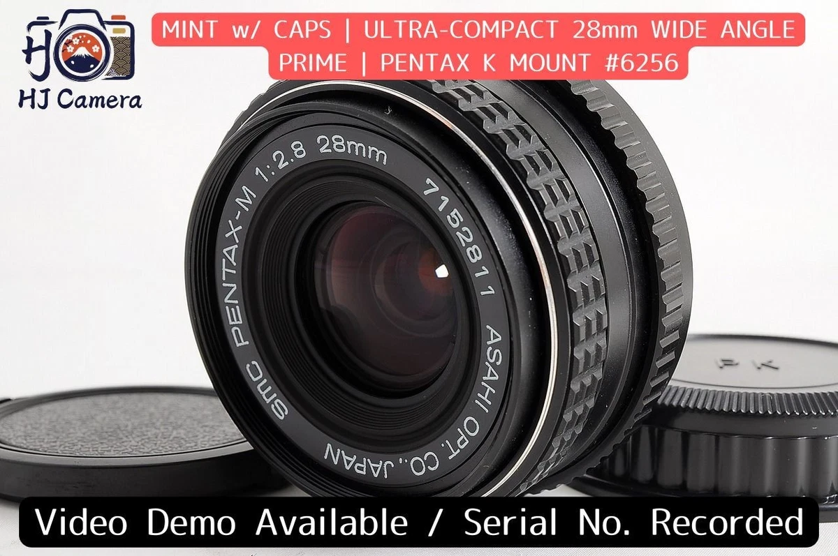 PENTAX f/2.8 Camera Lenses 28mm Focal for sale | eBay