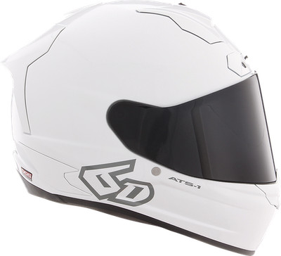 6D HELMETS ATS-1R Motorradhelm Fest 2XL Glanz Weiß
