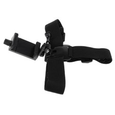 Mobile Phone Chest Strap Harness Mount Head Strap Holder Kit for POV/VLOG
