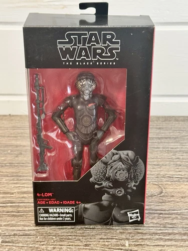 Star Wars The Black Series 6" #67 4-LOM Droid 6” Action Figure