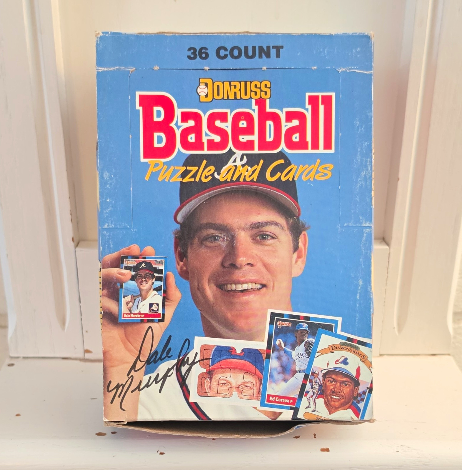 Donruss 1988 Baseball Cards 36-Count Box Unopened Wax Packs