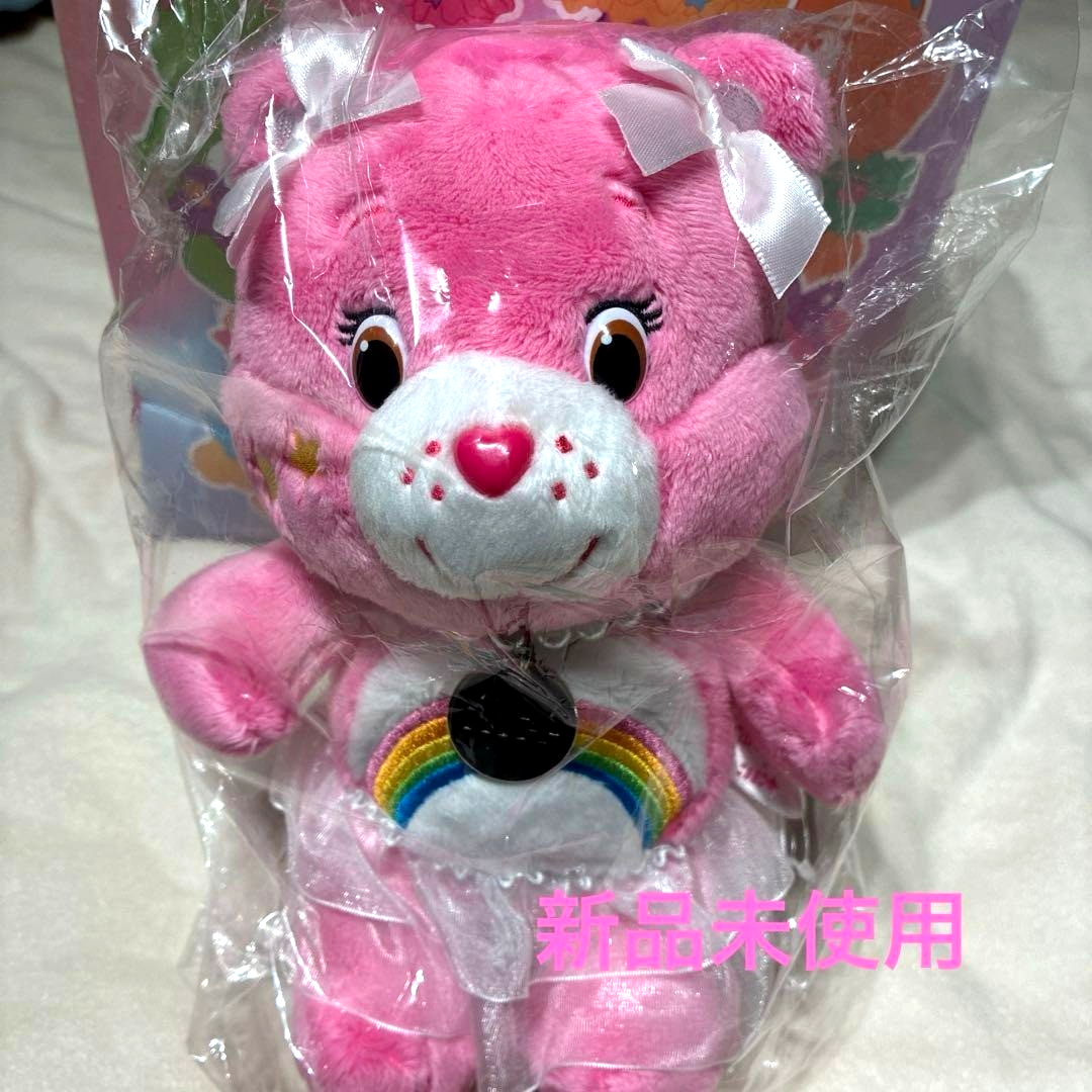 Care Bears x ILLIT MINJU Ver. Cheer Bear Plush Doll Official New K