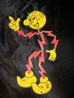 Vintage Porcelain Sign - Reddy Kilowatt Electric Company Mascot Sign