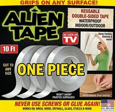 Alien Tape Nano Tape Stick Nano Tape Locks Anything Without Screw Reusable Tape