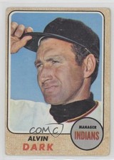 1968 Topps Alvin Dark #237 d1f