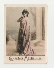 Cigarettes Melia Algeria Tobacco Card - Tirage A - Brandon
