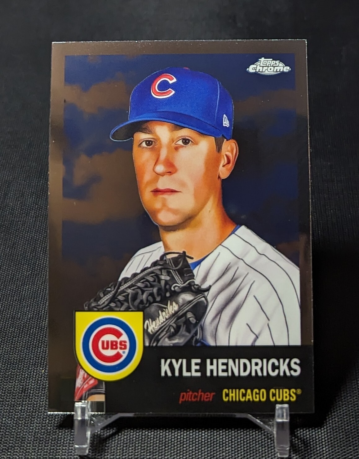 Kyle Hendricks 2022 Topps Chrome Platinum Anniversary Card #474 Chicago Cubs
