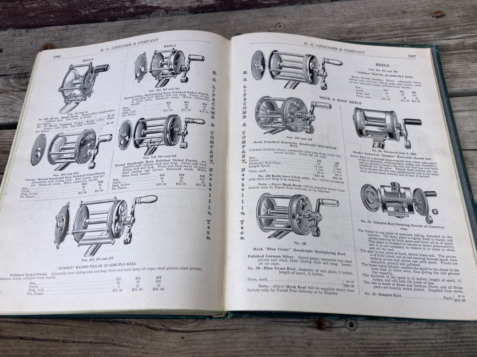 1913 H.G. COMPANY NASHVILLE TENNESSEE TN HARDWARE CATALOG BOOK
