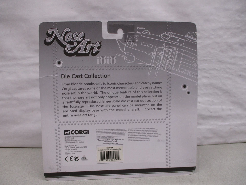 Corgi Nose Art B-17 Flying Fortress Oh! Hard Luck - Image 2 of 2