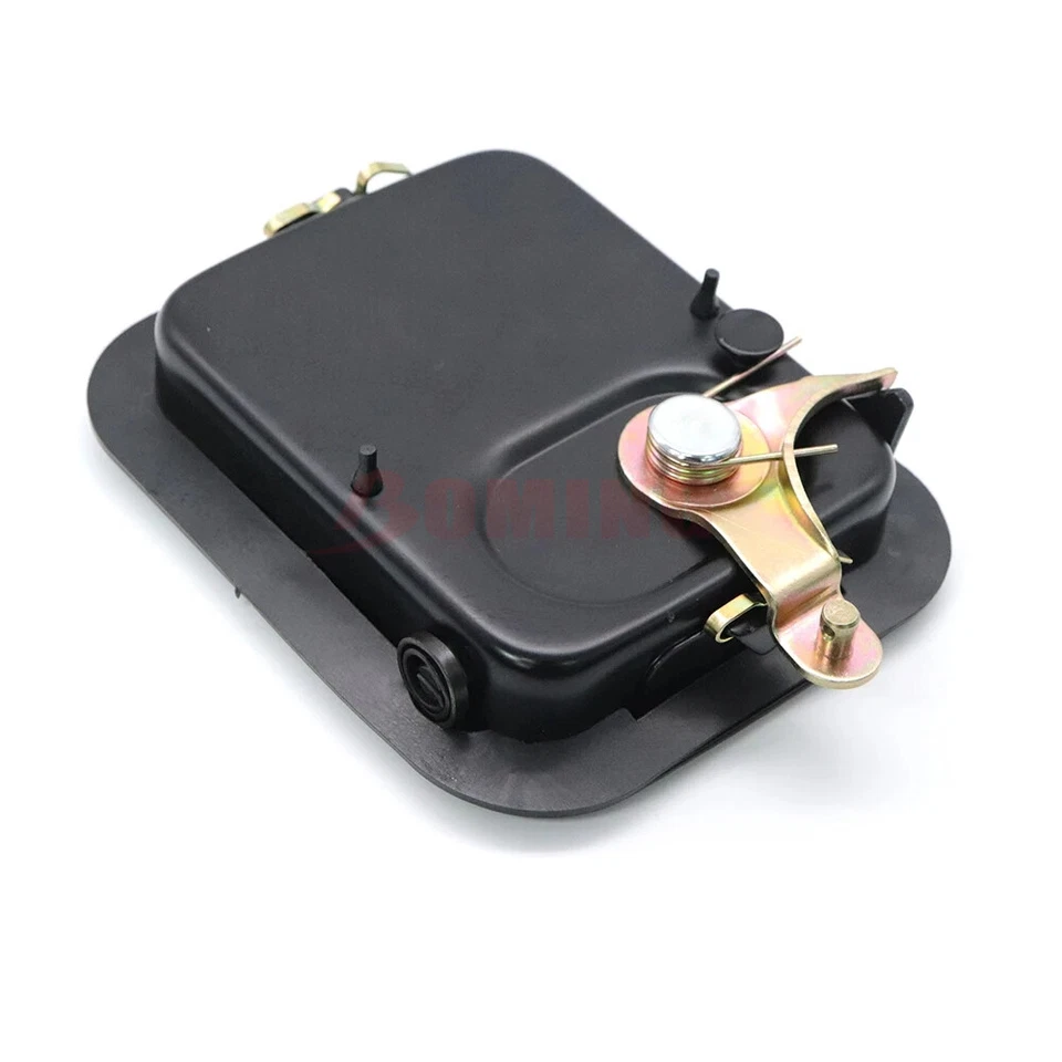 前 LH+RH 黑色金属外门把手适用于 1997 - 2006 年吉普牧马人 TJ — 第 3/4 张图片