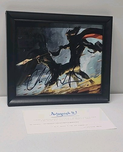 Autogramm It! 8x10 chris hemsworth signiert gerahmt - Bild 1 von 4