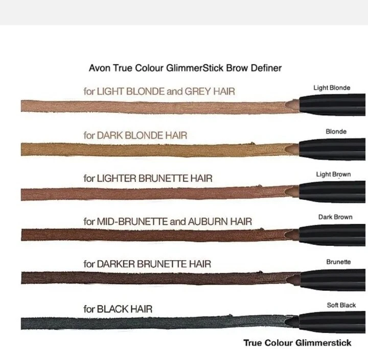 Avon Brow Pencil,Glimmerstick Brow Definer, Brow Sculpting, Micro Fine, Eyebrow - Image 3 of 4
