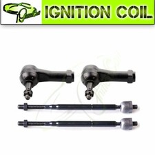 Pair Of 4 Front Inner Outer Tie Rod For 2006-2007 PONTIAC TORRENT Suspension Kit