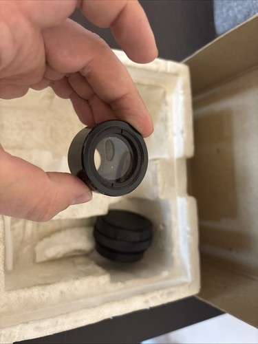 Mitutoyo 20x Comparator Lens with 3 Pieces PV350 P-Hexanon - Picture 8 of 13