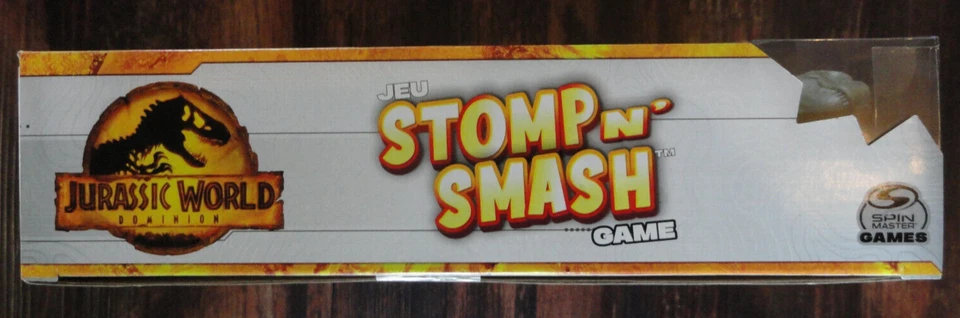 Jurassic World Dominion, Stomp N Smash Board Game Sensory Dinosaur Toy new NIB - Image 3 of 4
