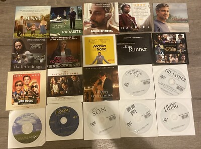 Lot of 20 FYC Screener Promo DVDs Sony Netflix Universal Amazon Focus
