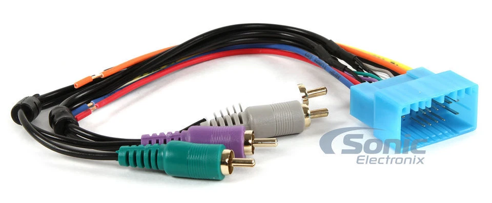 Arnés de integración amplificador/amplificador METRA 70-1725 para vehículos Acura RSX 2002 Foto 2 de 4